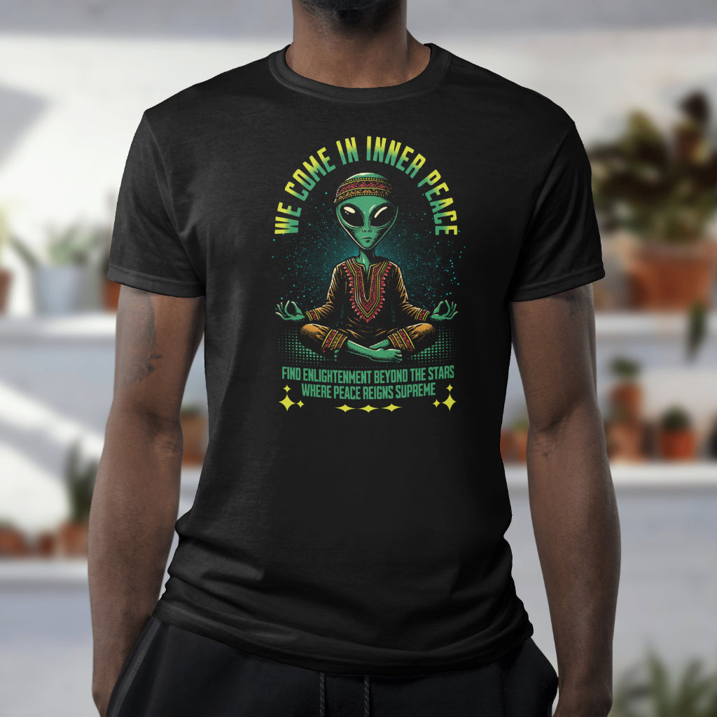 We Come in Inner Peace, Custom T-shirt