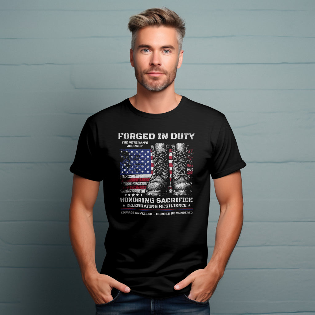 Forged in Duty, Custom T-shirt