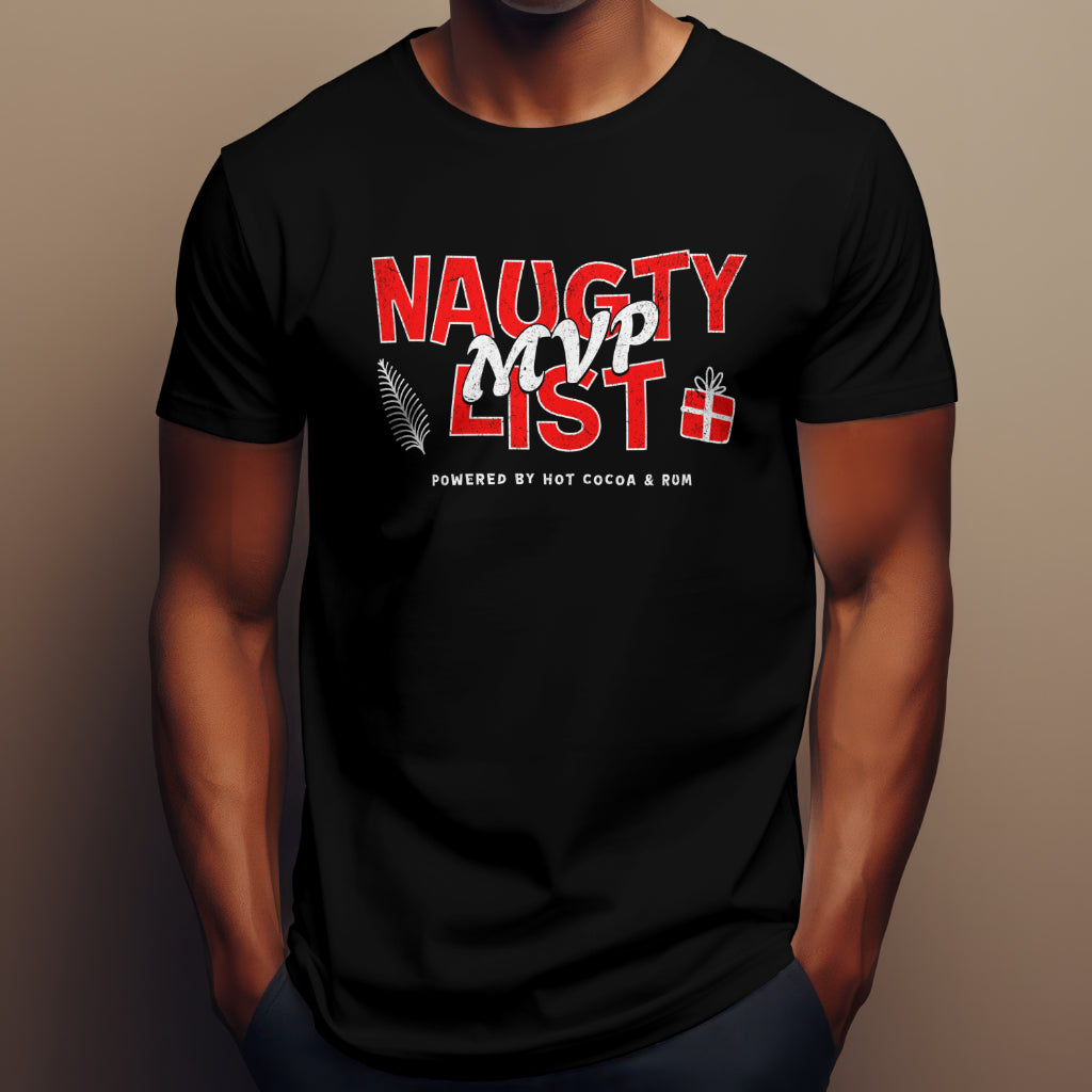 Naughty List MVP, Custom T-shirt