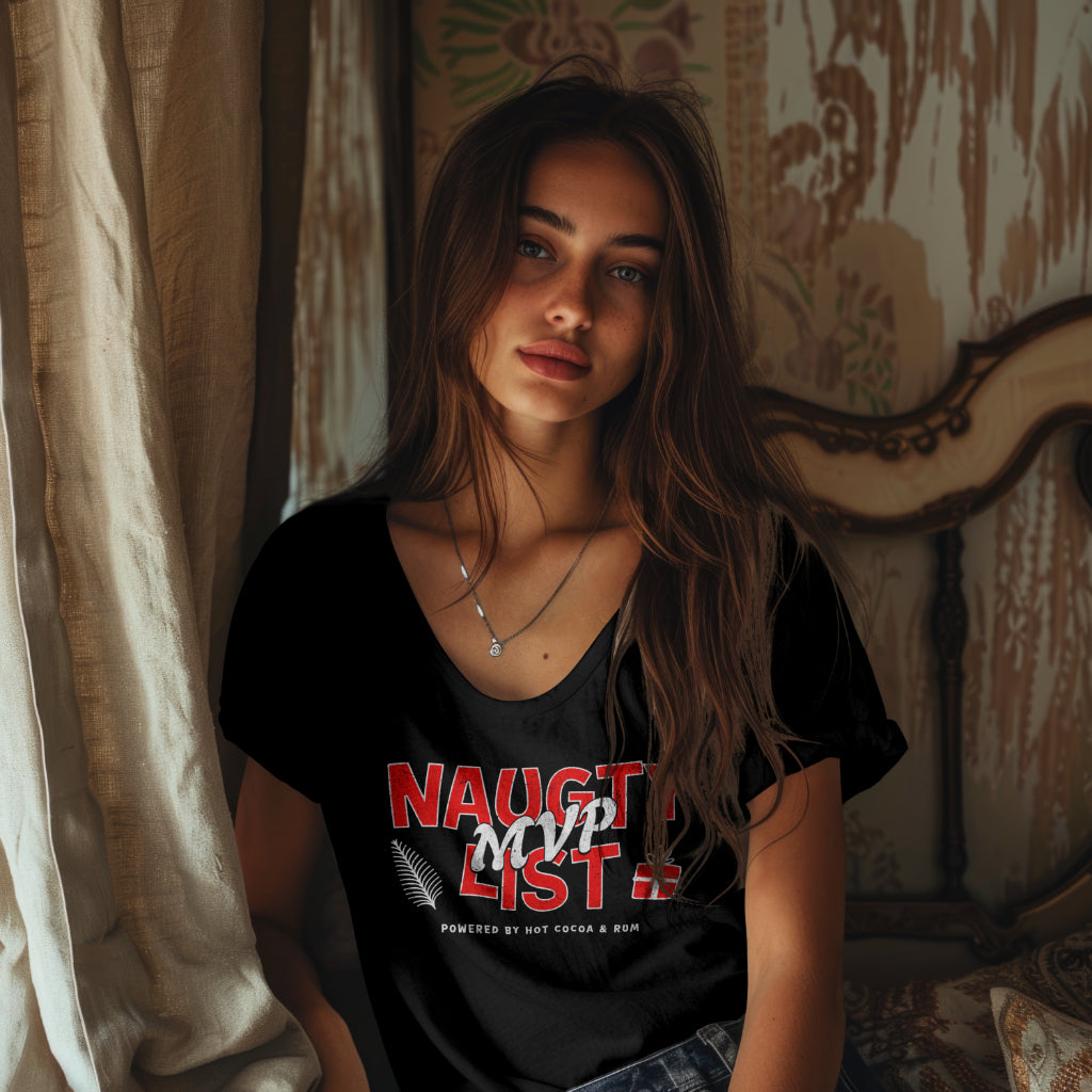 Naughty List MVP, Custom T-shirt
