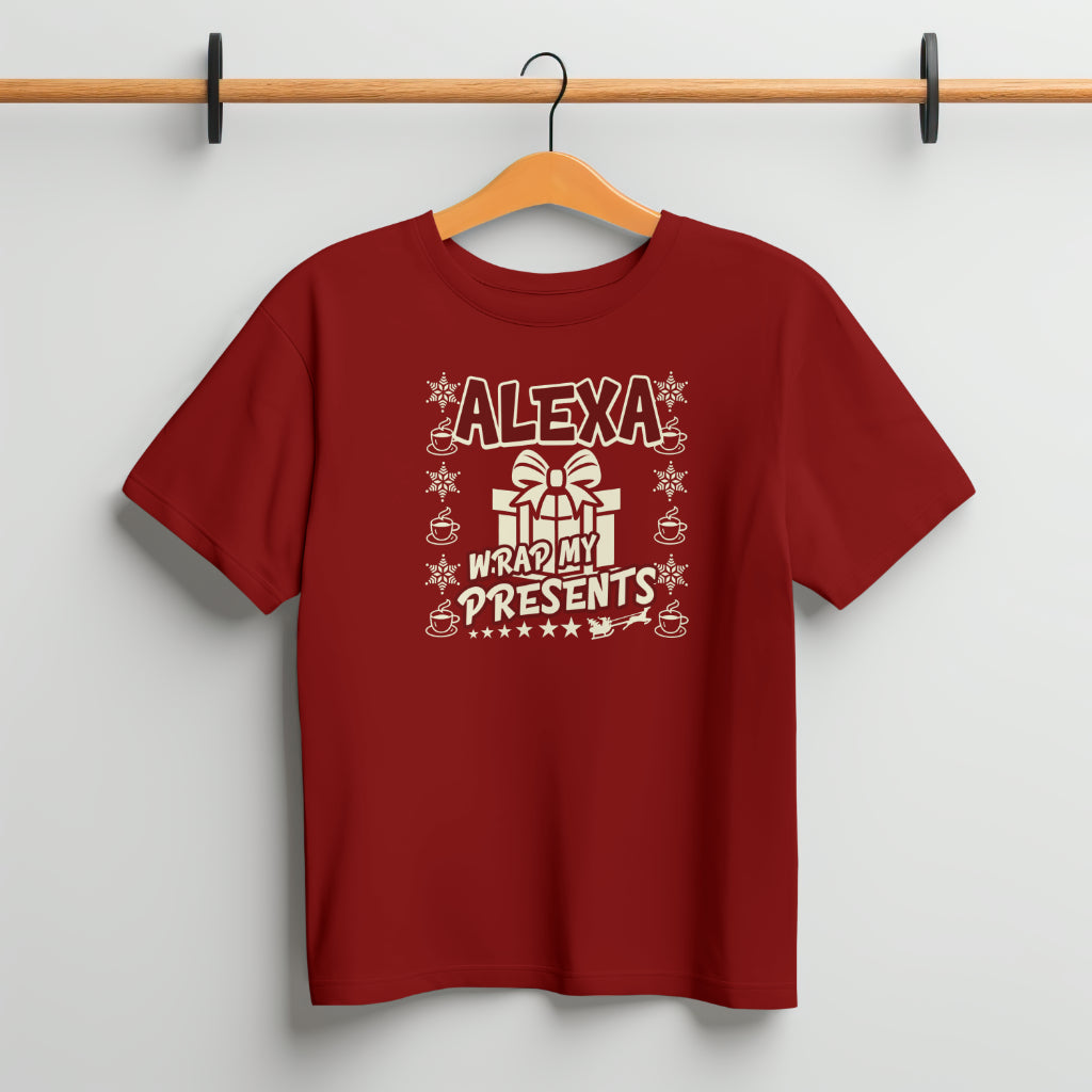 Alexa Wrap My Presents, Custom T-shirt