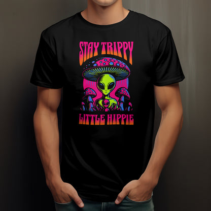 Stay Trippy Little Hippie, Custom T-shirt