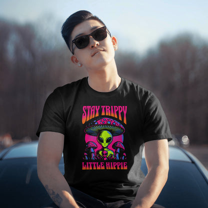 Stay Trippy Little Hippie, Custom T-shirt