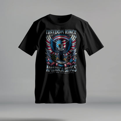 Freedom Rings, Custom T-shirt