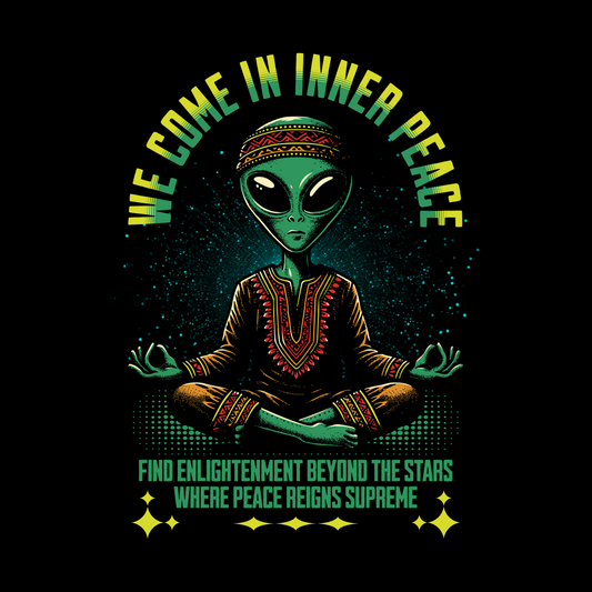 We Come in Inner Peace, Custom T-shirt