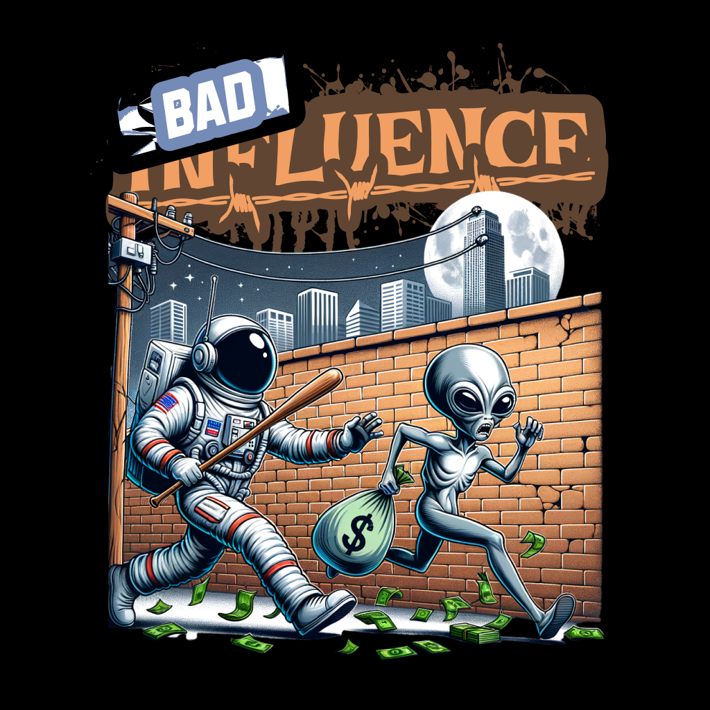 Bad Influence, Custom T-shirt