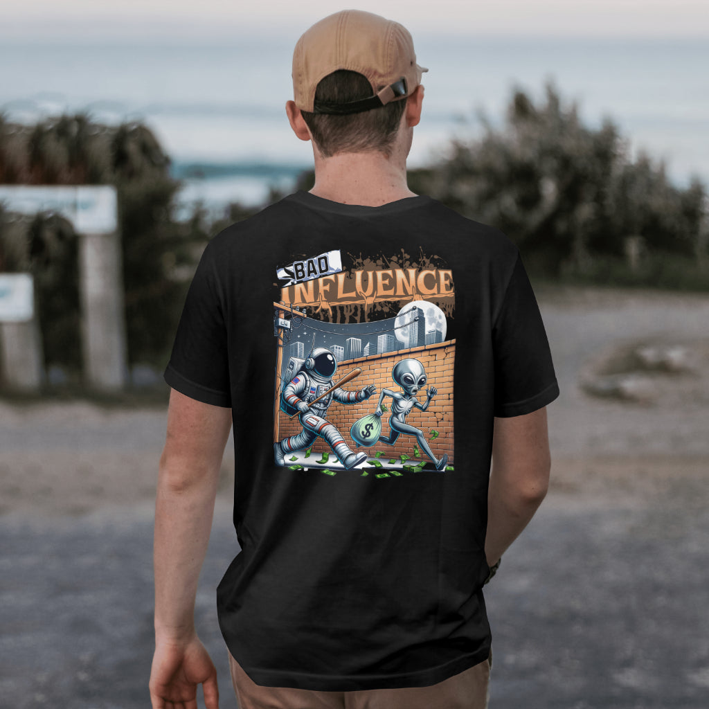 Bad Influence, Custom T-shirt