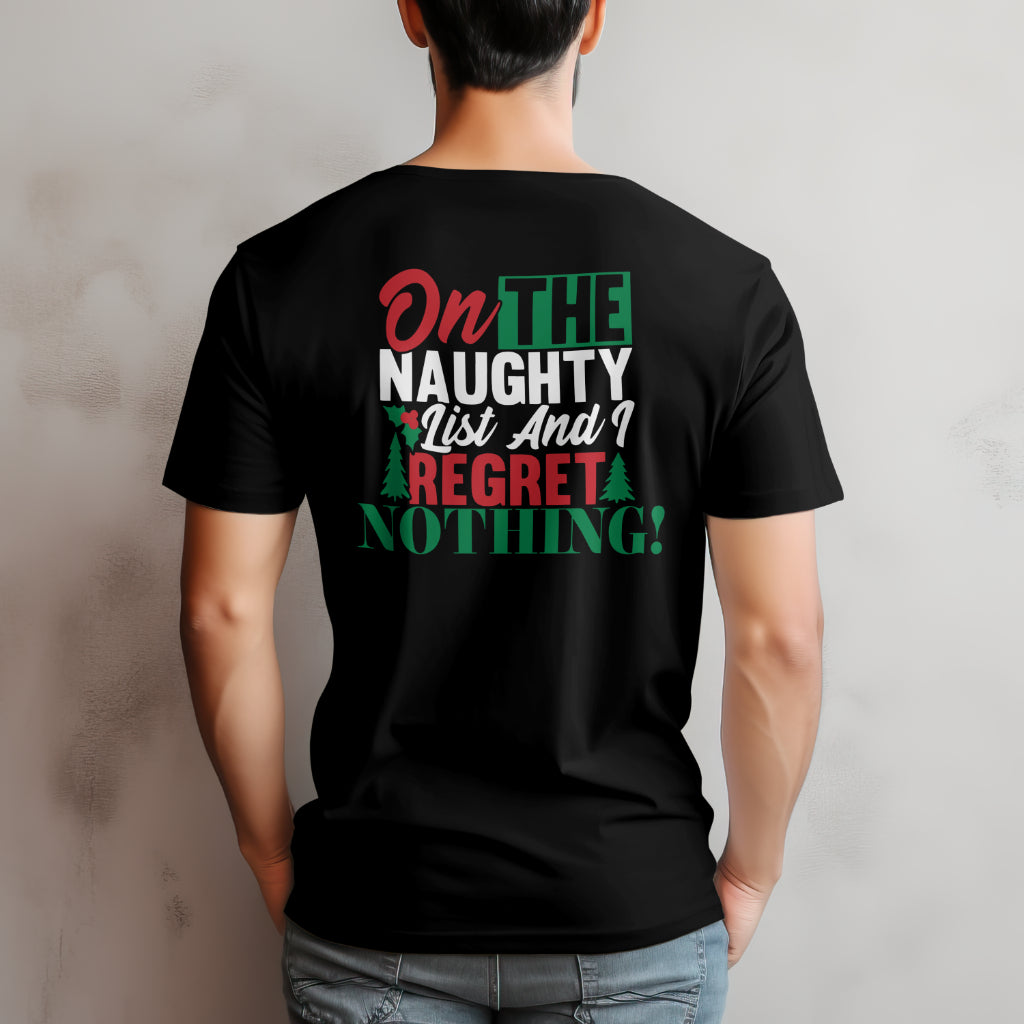 On The Naughty List, Custom T-shirt